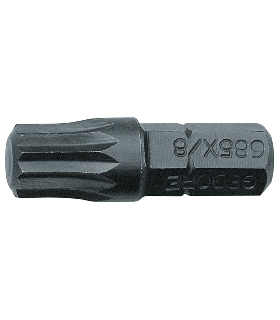 PUNTA DESTORNILLADOR 1/4"", PAQUETE VENTAJOSO 10 UDS, XZN M5 6540000 GEDORE
